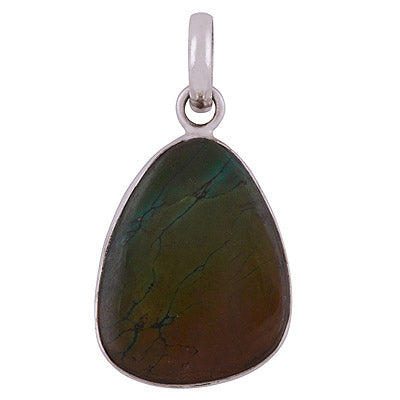 Turquoise 925 Sterling Silver Pendant - R101148-73