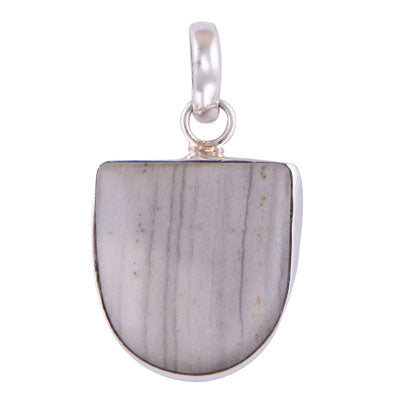 Banded Jasper 925 Sterling Silver Pendant - R101217-93