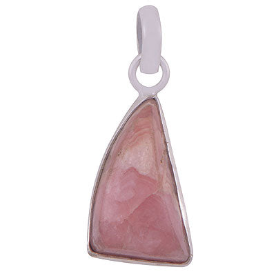 Alluring Gemstone Rhodochrosite Fancy Shape 925 Sterling Solid Silver Pendant - R101284-84