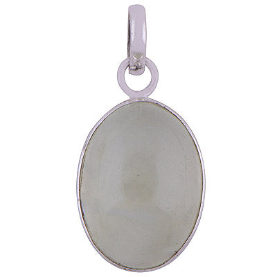 Yellow Prehnite 925 Sterling Silver Pendant - R101572-14