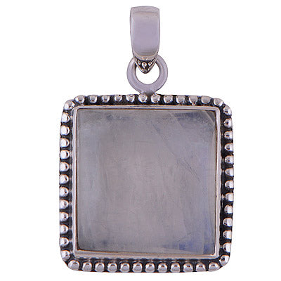 Rainbow Moonstone 925 Sterling Silver Pendant - R101712-17