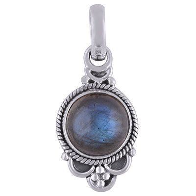 Labradorite 925 Sterling Silver Pendant - R101808-4