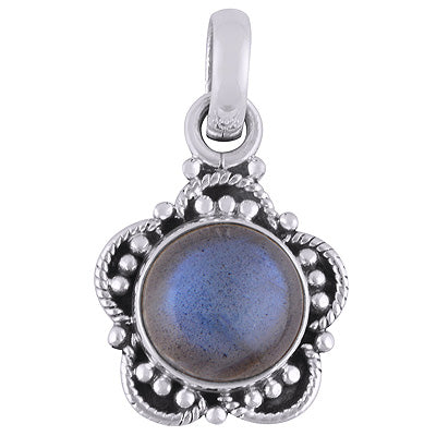 Labradorite 925 Sterling Silver Pendant - R101809-4