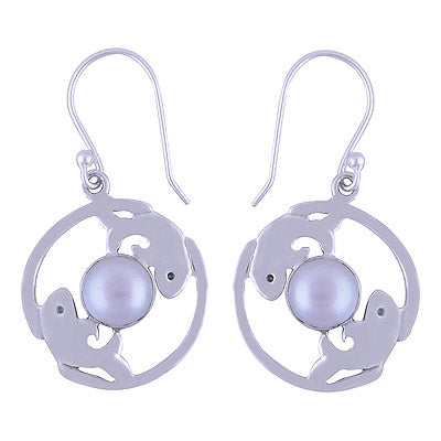 925 Sterling Silver Pearl Earrings - R1501193-13