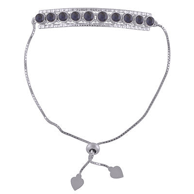 925 STERLING SILVER Rainbow Moonstone BRACELET - R2400501-10