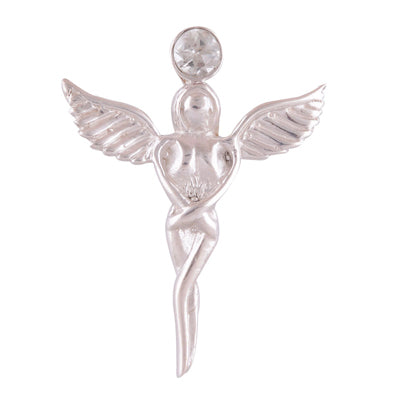 Green Amethyst 925 Sterling Silver Pendant - R300669-37
