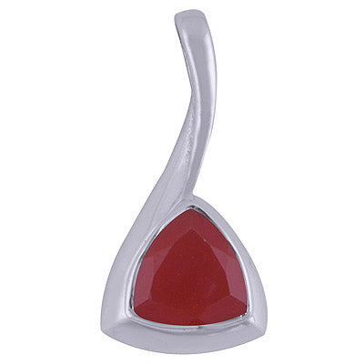 Carnelian 925 Sterling Silver Pendant - R300997-26