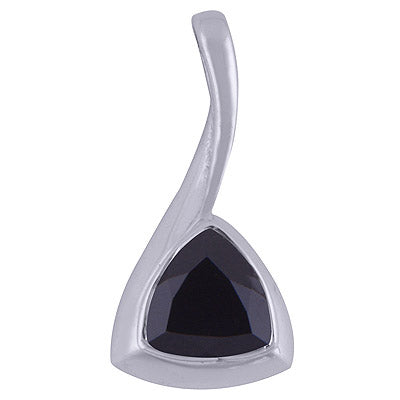 Black Onyx 925 Sterling Silver Pendant - R300997-38