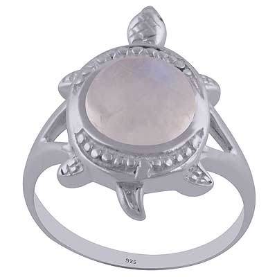 Rainbow Moonstone 925 Sterling Silver Ring - R3401164-120