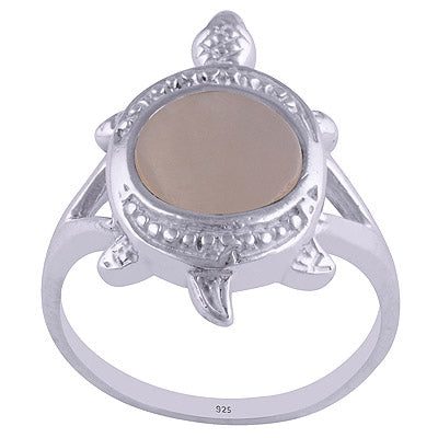 Mother of Pearl 925 Sterling Silver Ring - R3401164-51