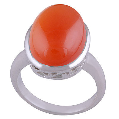 Carnelian 925 Sterling Silver Ring - R3401489-29