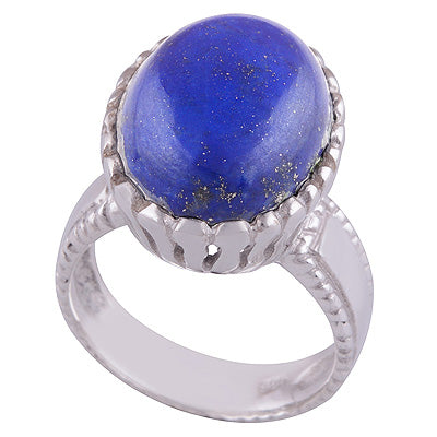 Lapis 925 Sterling Silver Ring - R3401515-21