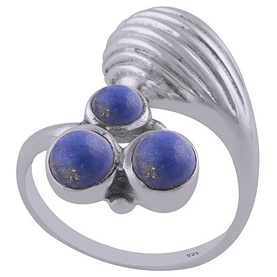 Lapis 925 Sterling Silver Ring - R3401525-53