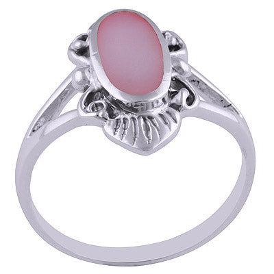 Shell 925 Sterling Silver Ring - R3401661-12