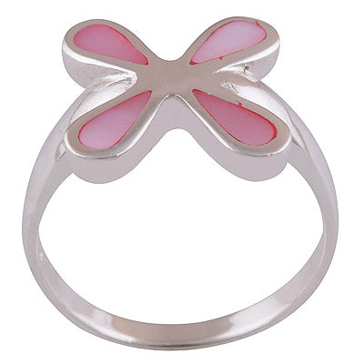 Shell 925 Sterling Silver Ring - R3401668-11