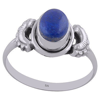 Lapis 925 Sterling Silver Ring - R3401675-17