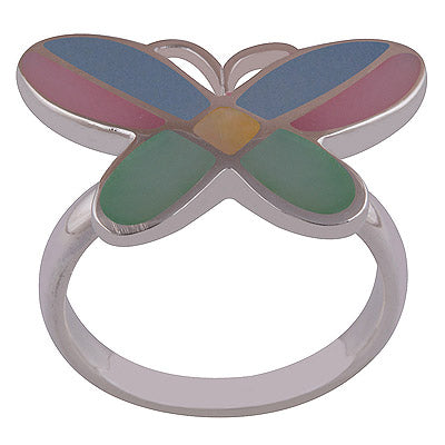 Shell 925 Sterling Silver Ring - R3401687-15