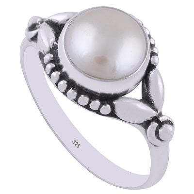 Pearl 925 Sterling Silver Ring - R3402022-69