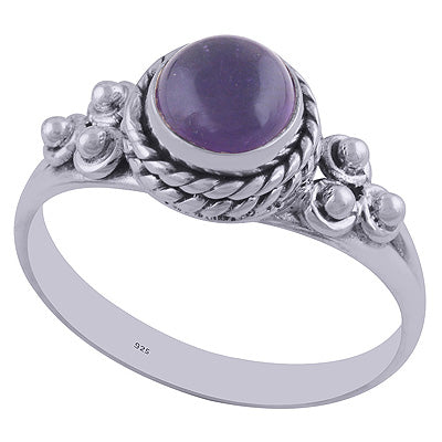 Amethyst 925 Sterling Silver Ring - R3402104-1