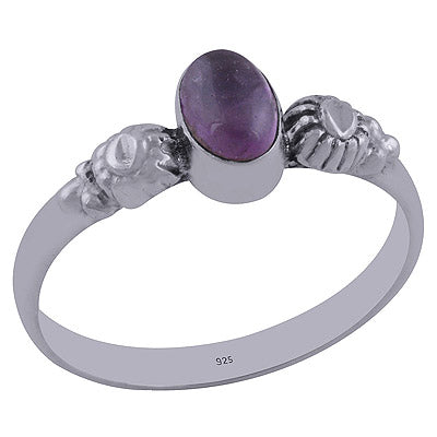 Amethyst 925 Sterling Silver Ring - R3402249-1