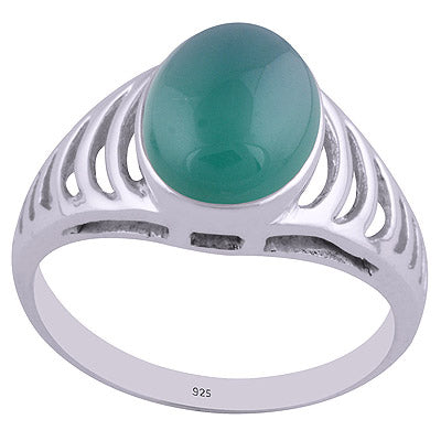 Green Onyx 925 Sterling Silver Ring - R3402261-26
