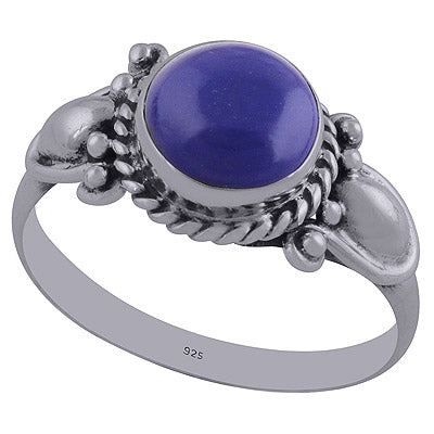 Lapis 925 Sterling Silver Ring - R3402327-22