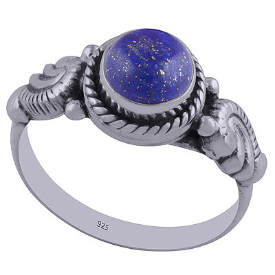 Lapis 925 Sterling Silver Ring - R3402365-29