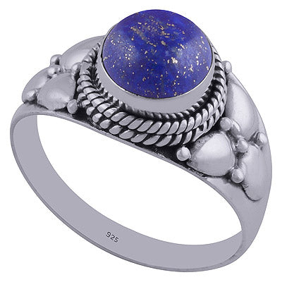 Lapis 925 Sterling Silver Ring - R3402367-29