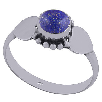 Lapis 925 Sterling Silver Ring - R3402371-28