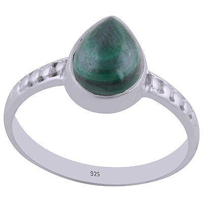 Malachite 925 Sterling Silver Ring - R3402499-31