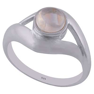 Rainbow Moonstone 925 Sterling Silver Ring - R3402579-1