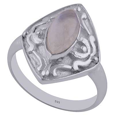 Rainbow Moonstone 925 Sterling Silver Ring - R3402583-1