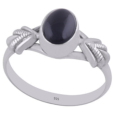 Black Onyx 925 Sterling Silver Ring - R3402669-27