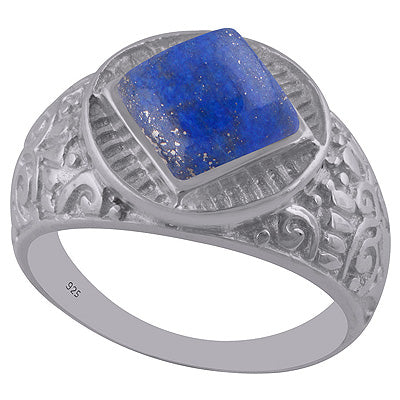 Lapis 925 Sterling Silver Ring - R3402676-14