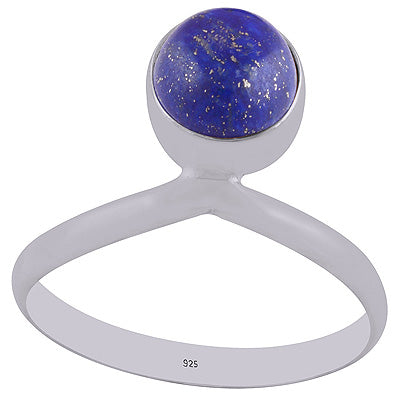 Lapis 925 Sterling Silver Ring - R3402829-5