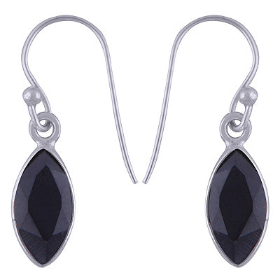 Black Onyx 925 Sterling Silver Earrings - R3500393-87