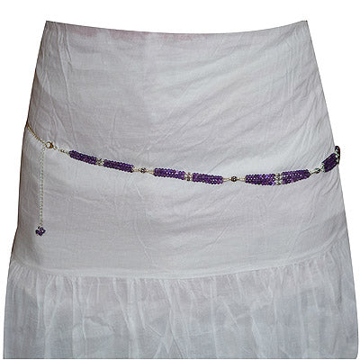 62.9gram Amethyst Belly Chain - R40480000-3