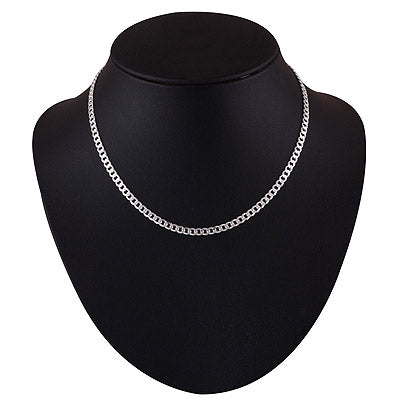 925 Sterling Silver Plain Silver Chain - R4400472-1