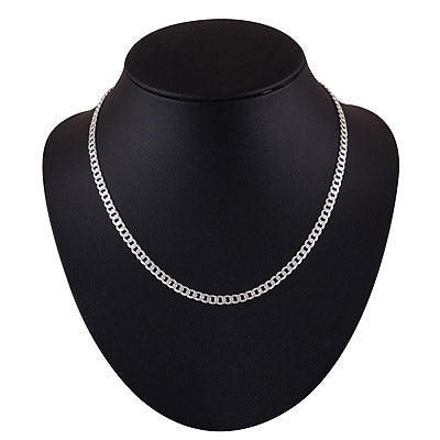 925 Sterling Silver Plain Silver Chain - R4400489-1