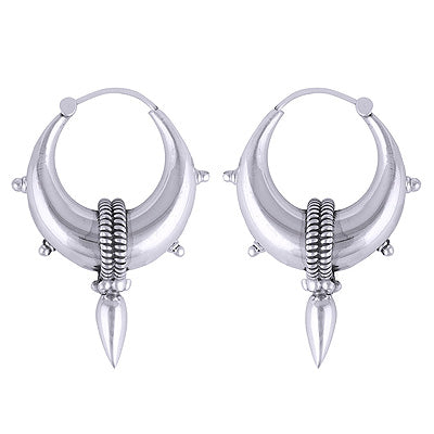 925 Sterling Silver Plain Earrings - R4600215-2