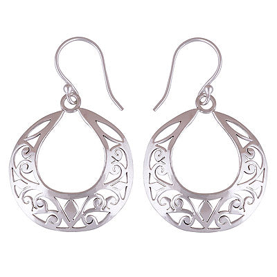 925 Sterling Silver Plain Earrings - R4600616-1