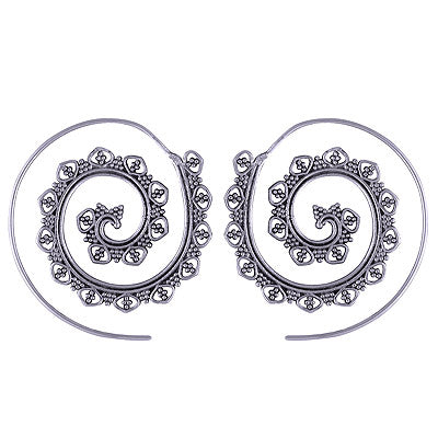 925 Sterling Silver Plain Earrings - R4600632-1