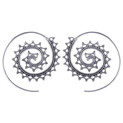 925 Sterling Silver Plain Earrings - R4600633-1