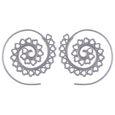 925 Sterling Silver Plain Earrings - R4600860-1