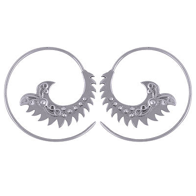 925 Sterling Silver Plain Earrings - R4600869-1