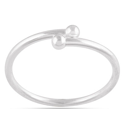 Beautiful Handcrafted Plain 925 Sterling Solid Silver Baby Child Bangles - R4700347-1