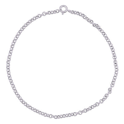 Gorgeous Plain 925 Sterling Solid Silver Bracelets (MOTIA-22) - R5400202-1