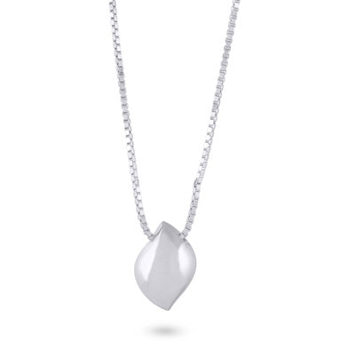 Beautiful Designed Plain 925 Sterling Solid Silver Necklaces - R5800112-1
