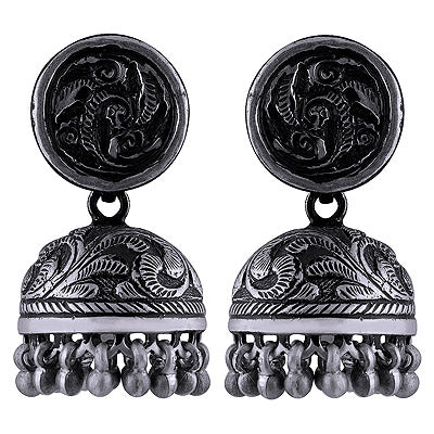 925 Sterling Silver Plain Studs Earrings - R6200117-1