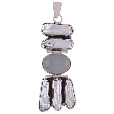 Aqua Chalcedony,Shell - R8400039-19